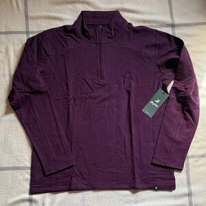 Glyder Purple Vertex Quarter Zip